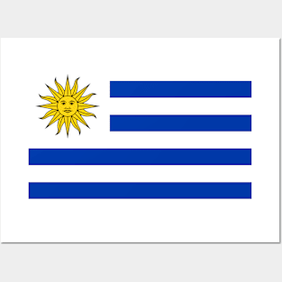 Flag of Uruguay Posters and Art